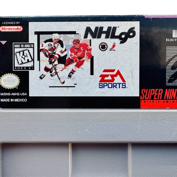EA Sports NHL 96 Nintendo SNES - Picture 2 of 5